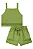 Conjunto de Blusa Short Verde Infanti - Imagem 4