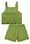 Conjunto de Blusa Short Verde Infanti - Imagem 5
