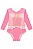 Maiô em Malha UV Dry Proteção 50+ Rosa Princesas - Imagem 3