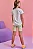 Conjunto Blusa e Short Biker Branco Infanti - Imagem 2