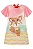 Vestido em Malha Fresh Flora Rosa - Imagem 5