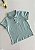 Camiseta Polo Infantil Slim Verde piquet Ogochi - Imagem 2