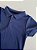 Camiseta Gola Polo Azul Essencial Slim Pique Ogochi - Imagem 3