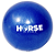 OverBall 25 Cm Yoga Pilates Treino Funcional Fisioterapia Alongamento Cor Azul - Imagem 4