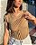 Blusa Amamentação Cibele - Caramelo - Imagem 2