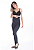 Calça Legging Gestante Cós Alto Sem Costura Kelen - Preta - Imagem 3