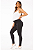 Calça Legging Gestante Fusô Suplex Longa Cecília - Preta - Imagem 1