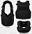 CAPA DE COLETE VIKING ARMOUR PRETO - FELINE - Imagem 2
