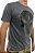 CAMISA MASCULINA CINZA  JUSTICEIRO PRETO - HEROS - Imagem 2