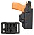 COLDRE KYDEX TRUST MULTIPLATAFORMA GLOCK COMPACT/STANDARD + FLOW(cintura) DESTRO - INVICTUS - Imagem 1