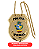 DISTINTIVO PPGO (base metal) - Imagem 1