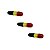 Isca Artificial Soft Charutinho Tricolor Pct 3 und - Alligator Pro Fishing - Imagem 5