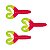ISCA ARTIFICIAL SOFT GRUB DUPLO 3 UN - GMA SOFT BAITS - Imagem 10