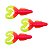 ISCA ARTIFICIAL SOFT EXO GRUB 3 UN - GMA SOFT BAITS - Imagem 6