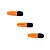 Isca Artificial Soft Charutinho Bicolor Pct 3 und - Alligator Pro Fishing - Imagem 3