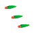 Isca Artificial Soft Pesca de Traíra Charutinho Maluco com 3 und - Alligator Pro Fishing - Imagem 12