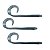 ISCA ARTIFICIAL WORM GRUB 3 UN - ALLIGATOR PRO FISHING - Imagem 3