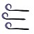 ISCA ARTIFICIAL WORM GRUB 3 UN - ALLIGATOR PRO FISHING - Imagem 1