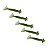 Isca Camarão Artificial tamanho 6cm com 5 und - Alligator Pro F - Imagem 6