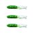 Isca Artificial Soft Anti-enrosco Gator Tube 3 und - Alligator Pro Fishing - Imagem 2