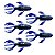 Isca Artificial Soft Lake Boss 5 und cores solidas - Ueki Custom Baits - Imagem 2