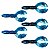 Isca Artificial Soft Paca Craw com 5 und - Ueki Custom Baits - Imagem 3