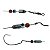 Kit Empate de Aço Texas Rig Pesca de Traíra anzol Offset 5/0 - Imagem 2