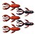 Isca Artificial Soft Lake Boss 5 und Bicolor - Ueki Custom Baits - Imagem 9