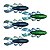 Isca Artificial Soft King Deep 5 und Bicolor - Ueki Custom Baits - Imagem 13