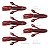 Isca Artificial Chubby Tube 10cm cores sólidas - Ueki Custom Baits - Imagem 4