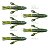 Isca Artificial Chubby Tube 10cm cores sólidas - Ueki Custom Baits - Imagem 9