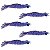 Kit camarão artificial 5 unidades 6cm - Ueki Custom Baits - Imagem 5