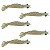 Kit camarão artificial 5 unidades 7cm - Ueki Custom Baits - Imagem 1