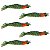 Kit camarão artificial 5 unidades 7cm - Ueki Custom Baits - Imagem 18