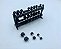 Halteres hexagonal com suporte - miniatura - Imagem 1