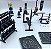 Academia completo com todos acessórios - Miniatura - Imagem 4