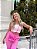 Cropped Nana Costa Regata Canelada Rosa Chic - Imagem 1