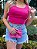 Cropped Nana Costa Regata Canelada Pink - Imagem 2