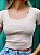 Cropped Nana Costa Canelado Nude - Imagem 2