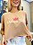 Cropped Nana Costa Princess Style Caqui - Imagem 1