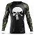 Camiseta Segunda Pele Skull Caveira Adstore Masculina Preta Florest - Imagem 1