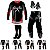 Conjunto Calça Camisa Luva e Meião Motocross Adstore X - Imagem 1