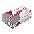 Luva látex descartável com pó Pink - Unigloves Classic - Caixa com 100 unidades - Imagem 1