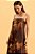 Vestido Longo Acetinado Palmeira - Imagem 1