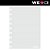 Refil Médio Pauta Branca 90 g com 50 Folhas - Caderno Inteligente - Imagem 2