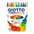 Caneta Hidrográfica 12 Cores Turbo Color - Giotto - Imagem 1