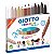 Giz de Cera Maxi Tons de Pele com 12 Cores - Giotto - Imagem 2
