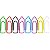 Clips para Papel 2/0 Colorido - Brw - Imagem 2