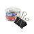 Clipes para Papel Binder 25mm Preto com 48  unidades - Brw - Imagem 1