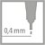 Estojo Canetas Point 88 Fine 0.4mm com 15 Cores - Stabilo - Imagem 4